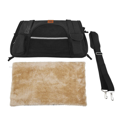 Premium Dog/Cat Travel Carrier & Car Seat | Air Travel Approved