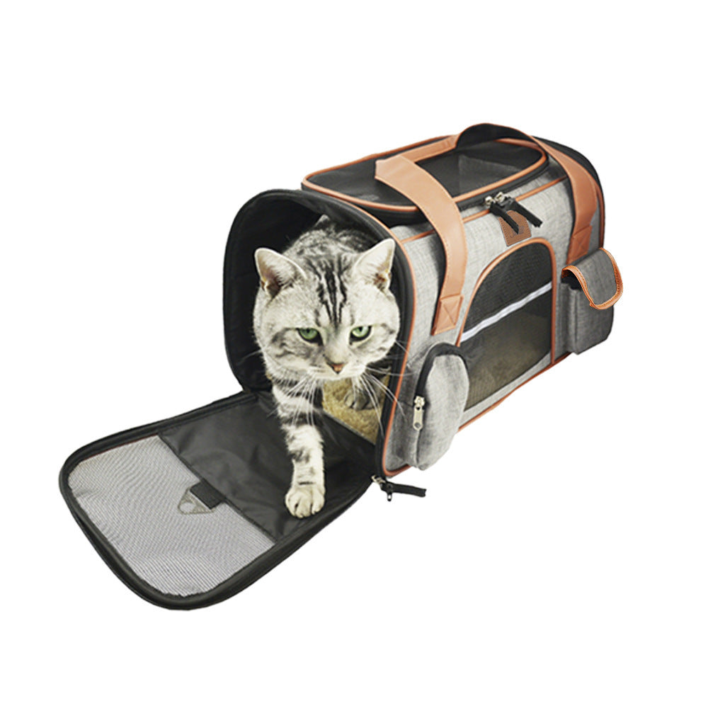 Premium Dog/Cat Travel Carrier & Car Seat | Air Travel Approved