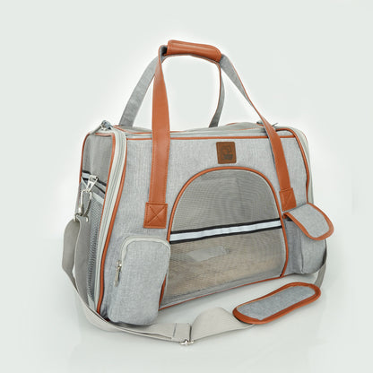 Premium Dog/Cat Travel Carrier & Car Seat | Air Travel Approved