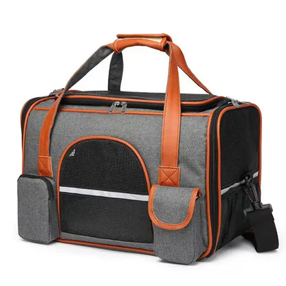 Premium Dog/Cat Travel Carrier & Car Seat | Air Travel Approved